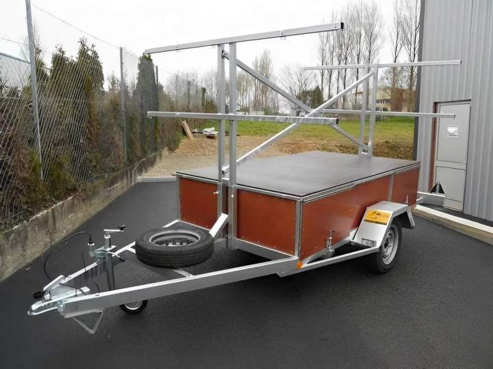 Remorque porte Kayak en Bretagne