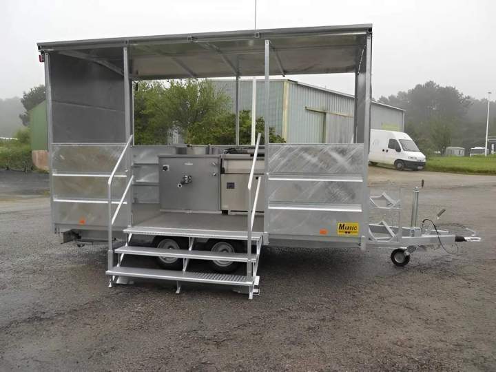 Remorque cuisine mobile Bretagne