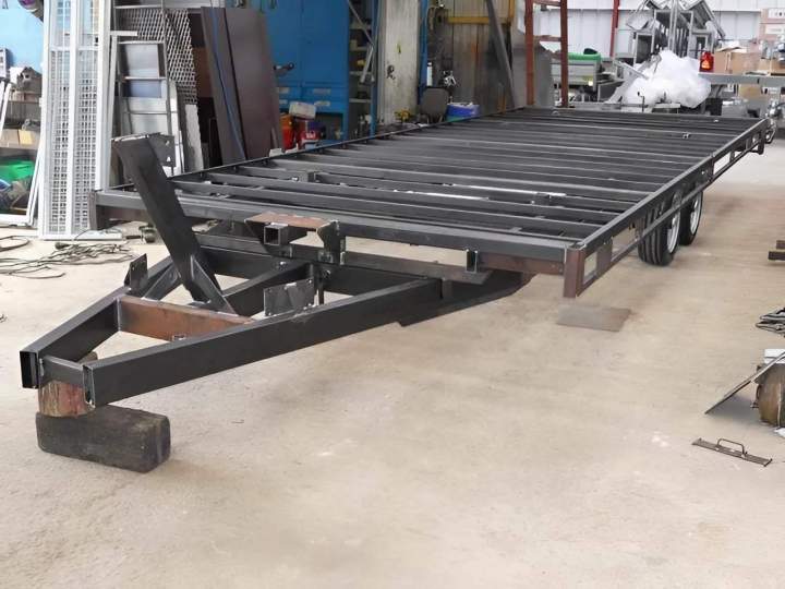 Remorque plateau sur mesure